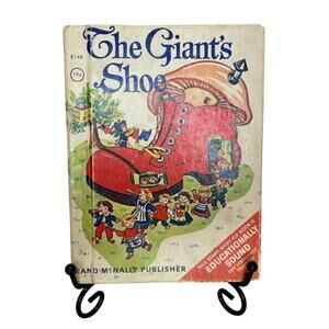 VTG 1967 The Giant's Shoe Book By Jessica Nelson North, Start Right Elf Book